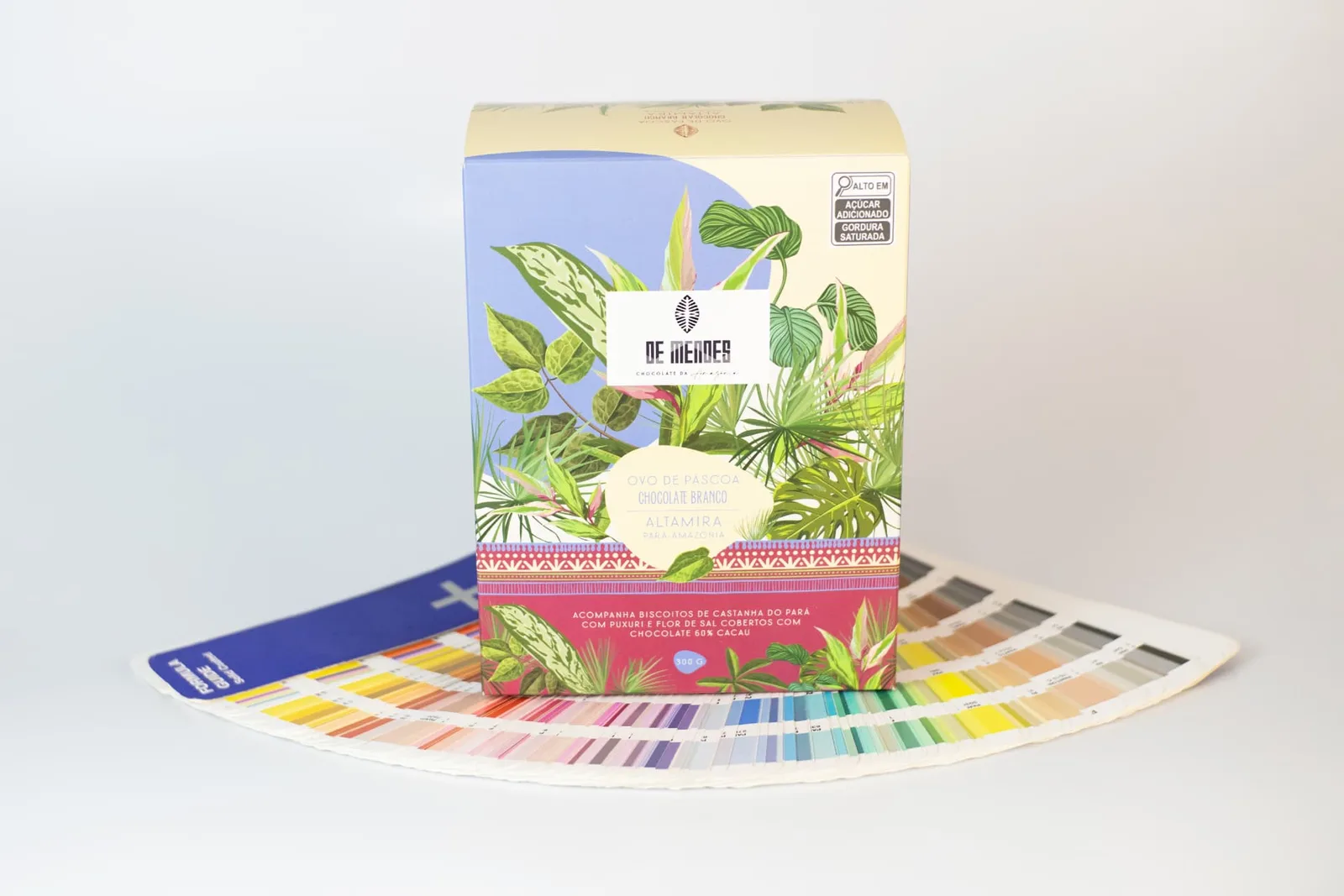 Caixa de ovo de Páscoa De Mendes Chocolate Branco Altamira